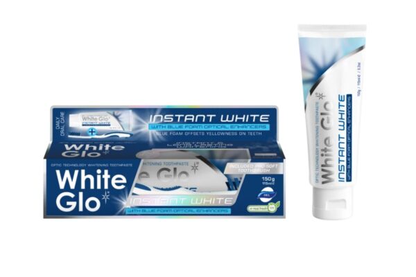 White Glo Instant White koheselt valgendav hambapasta 115ml