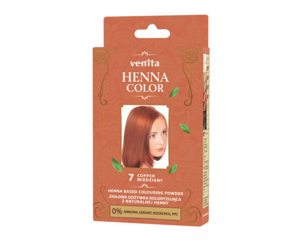 Venita Henna pulber 7 copper