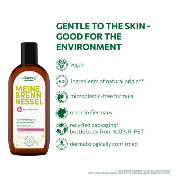 Alkmene My Tea Tree nõgese šampoon rasustele juustele 250ml - Image 4