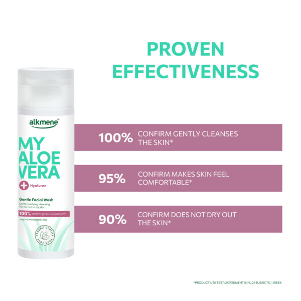Alkmene My Aloe Vera Õrn näopesugeel aaloega 200ml - Image 4