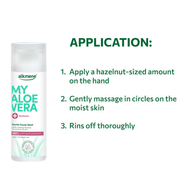 Alkmene My Aloe Vera Õrn näopesugeel aaloega 200ml - Image 2
