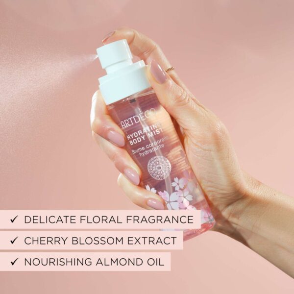 Artdeco Sakura niisutav kehasprei mandliõliga 100ml - Image 3