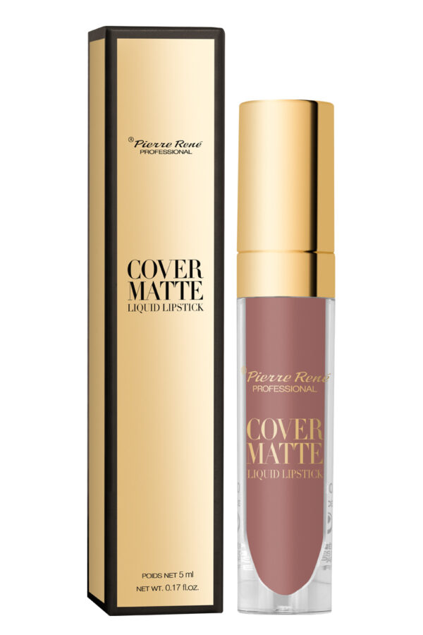 Pierre Rene Cover Matte vedel huulevärv 04 dusky rose - Image 2