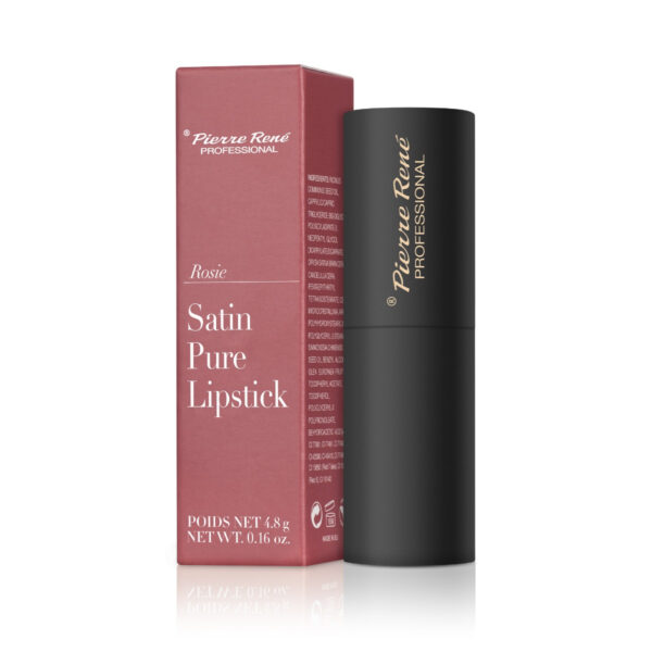 Pierre Rene Satin Pure huulepulk 04 rosie - Image 3