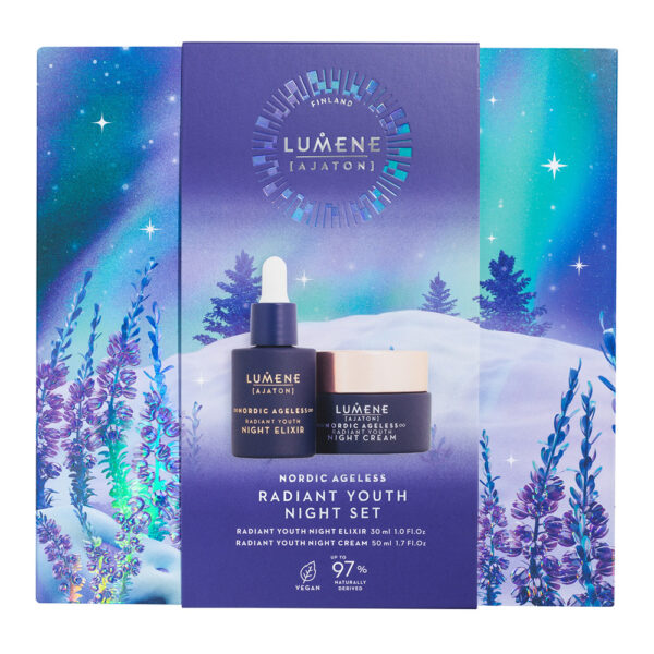 Lumene Nordic Ageless komplekt Radiant Youth Night - Image 2