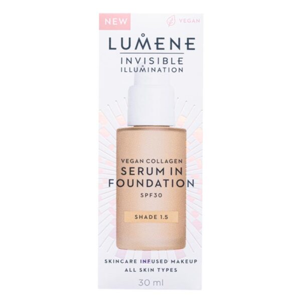 Lumene Invisible Illumination kollageeniga seerum-jumestuskreem SPF30 1,5 30ml