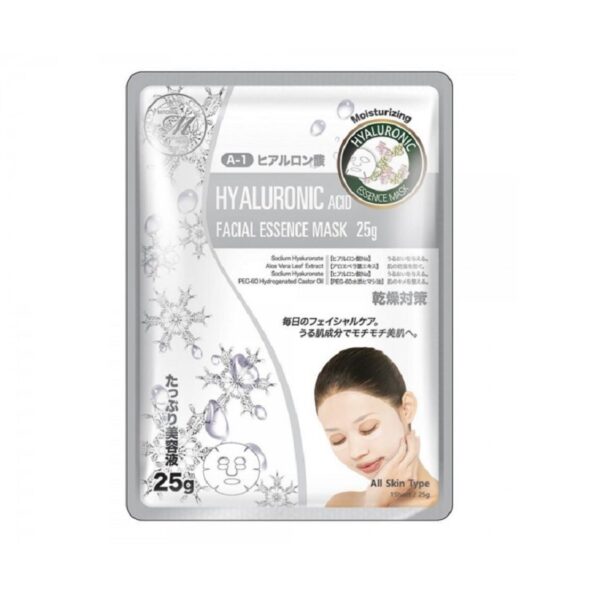 Mitomo Natural Hyaluronic Acid Facial Essence niisutav näomask 26g