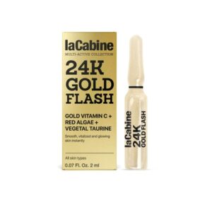 LaCabine 24K Gold Flash Kullaosakestega ampull näole 2ml