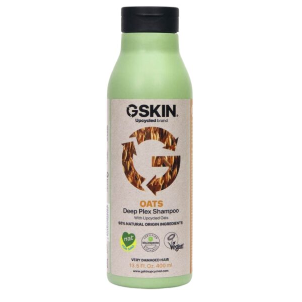 GSKIN Taastav Plex Kaerašampoon tugevalt kahjustatud juustele 400ml