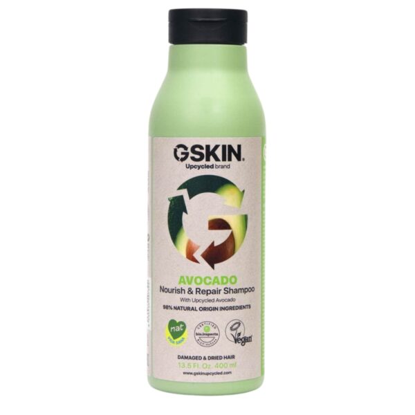 GSKIN Avocado Toitev Šampoon kuivadele ja kahjustatud juustele 400ml