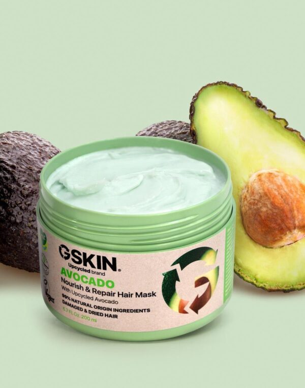 GSKIN Avocado Toitev juuksemask kuivadele ja kahjustatud juustele 200ml - Image 3