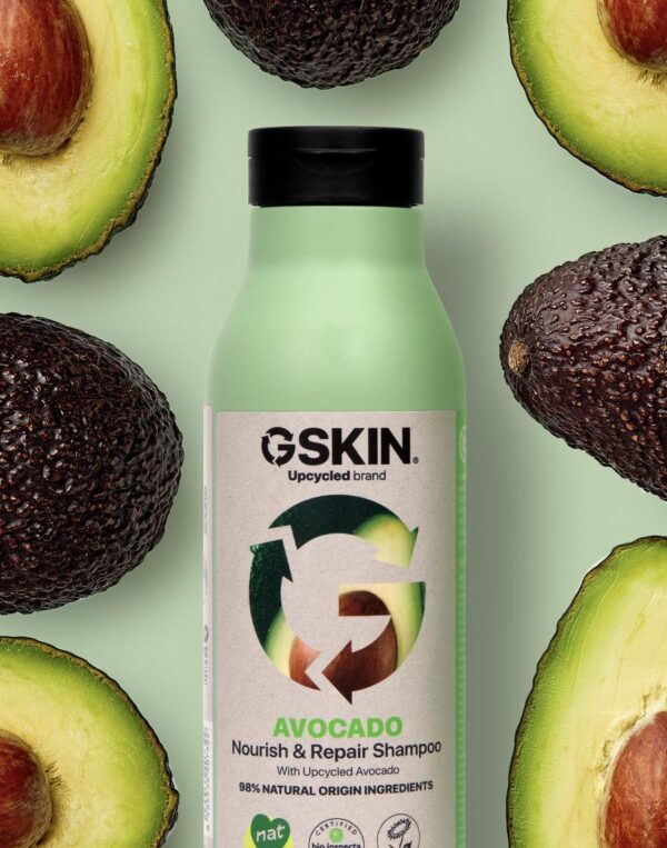 GSKIN Avocado Toitev Šampoon kuivadele ja kahjustatud juustele 400ml - Image 3