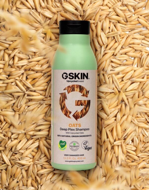 GSKIN Taastav Plex Kaerašampoon tugevalt kahjustatud juustele 400ml - Image 2