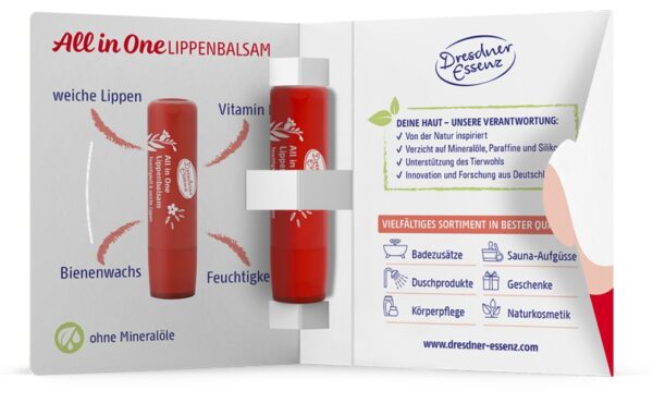 Dresdner Essenz Kõik ühes huulepalsam - Image 3