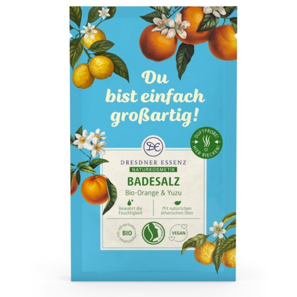 Dresdner Essenz BIO Vannisool apelsin&roos 60 g