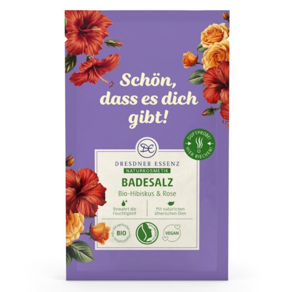 Dresdner Essenz BIO Vannisool hibiskus&roos 60 g