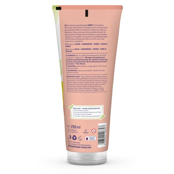 Dresdner Essenz Dušigeel Happy 250ml - Image 3