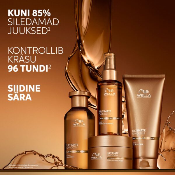 Wella Professionals Ultimate Smooth šampoon skvalaani ja oomega-9-rasvhappega 250ml - Image 4