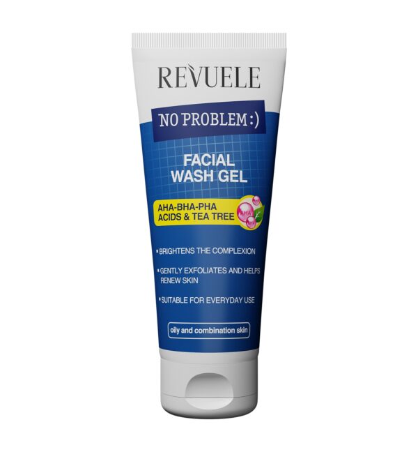 Revuele No Problem Näopesugeel teepuuõli ja puuviljahapetega 200ml