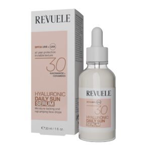 Revuele Daily Sun Serum Hüaluroonhappega seerum SPF30 30ml