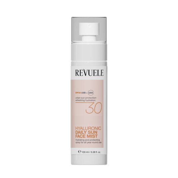 Revuele Daily Sun Face Mist Hüaluroonhappega näosprei SPF30 100ml