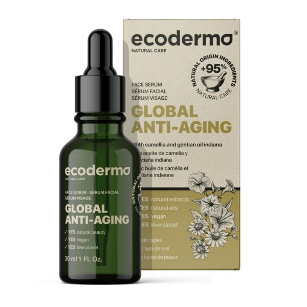 Ecoderma Global Anti-Age Vananemisvastane näoseerum 30ml