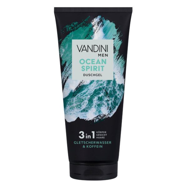 Vandini Ocean Spirit 3in1 dušigeel-šampoon meestele 200ml