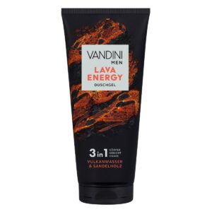 Vandini Lava Energy 3in1 dušigeel-šampoon meestele 200ml