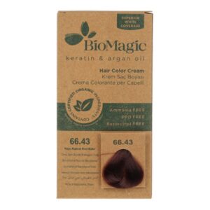Biomagic Hair Color Cream kreemjas juuksevärv 66.43 Deep Dark Blonde Mahogany Blonde 60ml