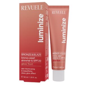 Revuele Luminize Bronze & Blaze Sära andev näokreem pronksja pigmendiga SPF20