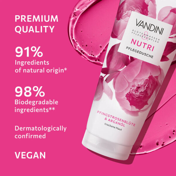 Vandini Nutri Dušigeel Pojeng - Argaania kuivale nahale 200ml - Image 5