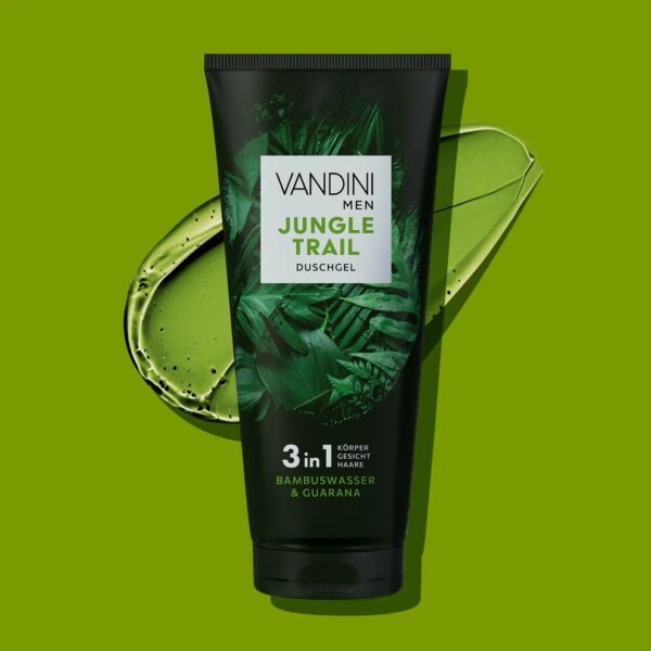 Vandini Jungle Trail 3in1 dušigeel-šampoon meestele 200ml - Image 2