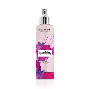 Beauty Line  Sädelev Kehasprei Sparkling Rose 200ml