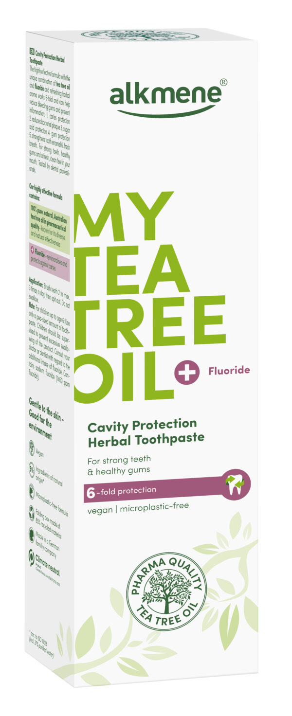 Alkmene My Tea Tree hambapasta austraalia teepuuõli ja taimeekstraktidega - Image 2
