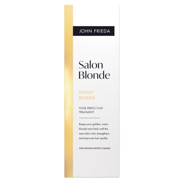 John Frieda Salon Blonde Tone Perfecting Juuksetooni Täiustav Hooldus, Honey Blonde 120ml - Image 2