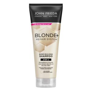 John Frieda Blond+ Repair System Bond Juuksesidemeid Loov Šampoon 250ml