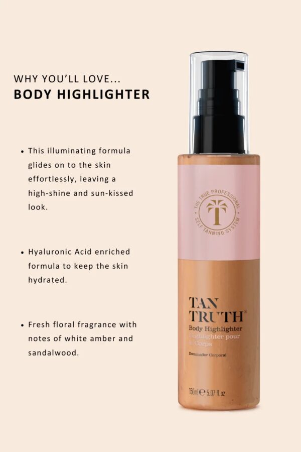 Tantruth Highlighter Särageel kehale 150ml - Image 2