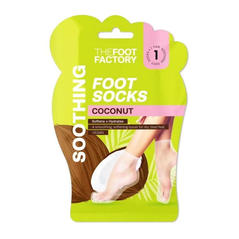 The Foot Factory Rahustavad sokid kookos 1 paar
