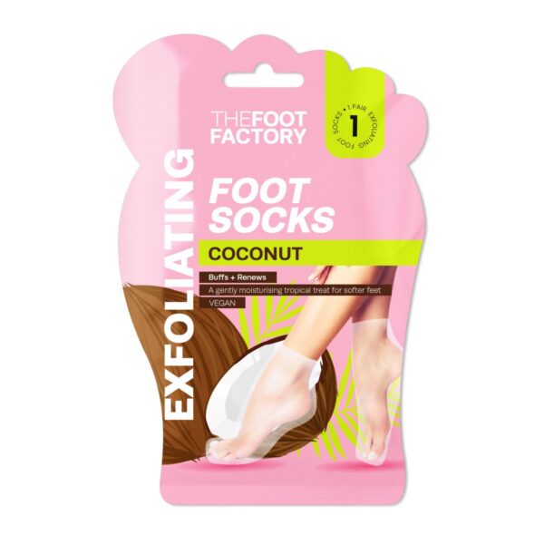 The Foot Factory Rahustavad sokid kookos 1 paar