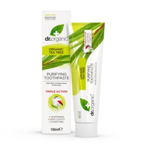Dr.Organic Teepuu valgendav hambapasta