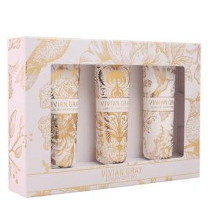 Vivian Gray White Velvet kätekreemide komplekt 3tk