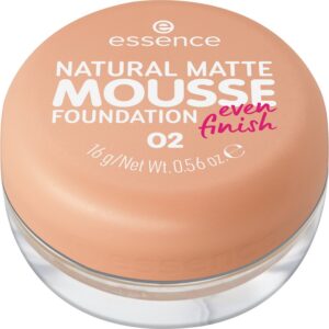 Essence Natural Matte Mousse Foundation 02