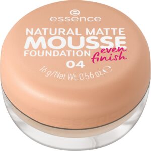 Essence Natural Matte Mousse Foundation 04