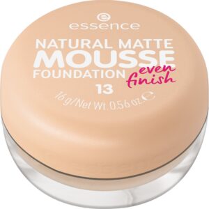 Essence Natural Matte Mousse Foundation 13