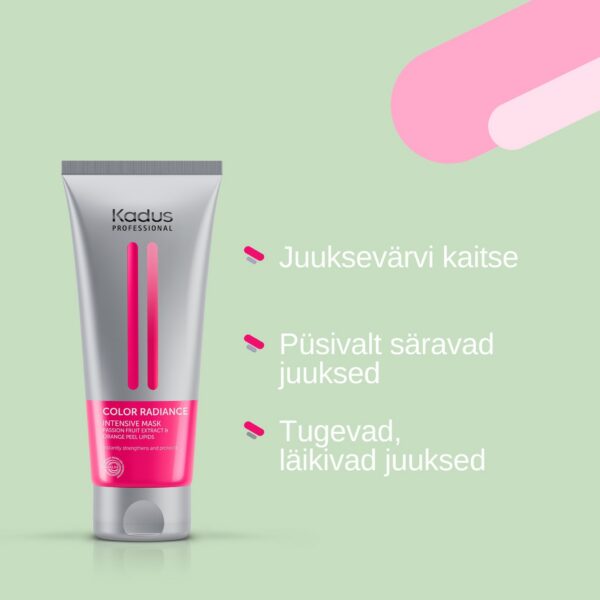Kadus Professional Color Radiance Komplekt šampoon + mask - Image 3