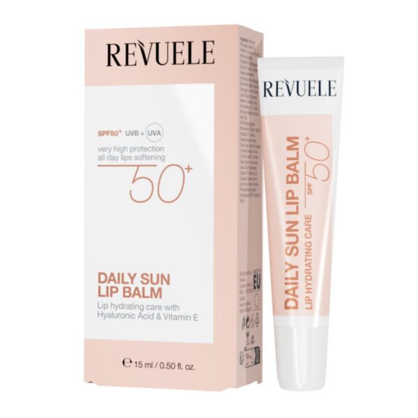 Revuele Daily Sun Lip Balm Huulepalsam hüaluroonhappega SPF50