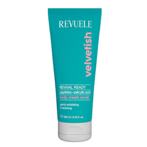 Revuele Velvetish Revival Ready Kreemjas kehakoorija peptiidide ja salitsüülhappega 200ml