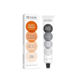 Revlon Professional Nutri Color 400 Tangerine  kombinatsioon värvist, hooldusest ja läikest 100ml