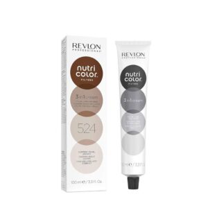 Revlon Professional Nutri Color 524 Coppery Pearl Brown  kombinatsioon värvist, hooldusest ja läikest 100ml