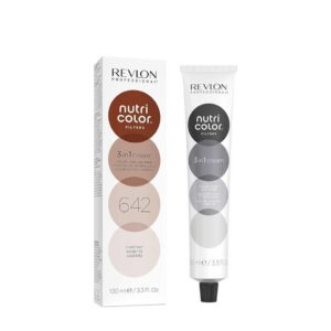 Revlon Professional Nutri Color 642 Chestnut kombinatsioon värvist, hooldusest ja läikest 100ml